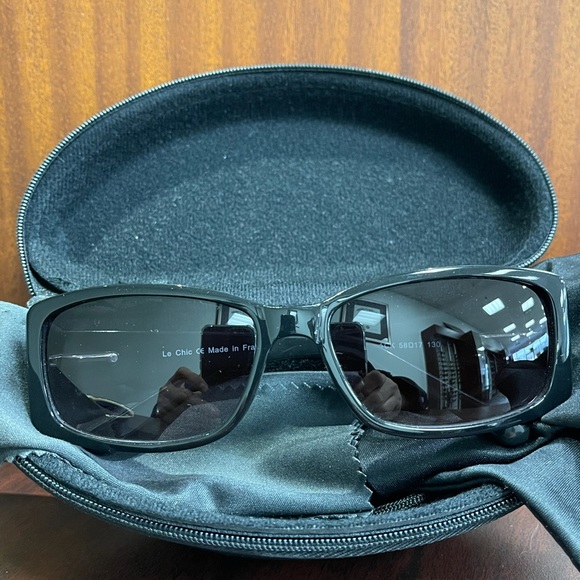NWT Le Chic Polarized sunglass Blac… - Picture 2 of 7